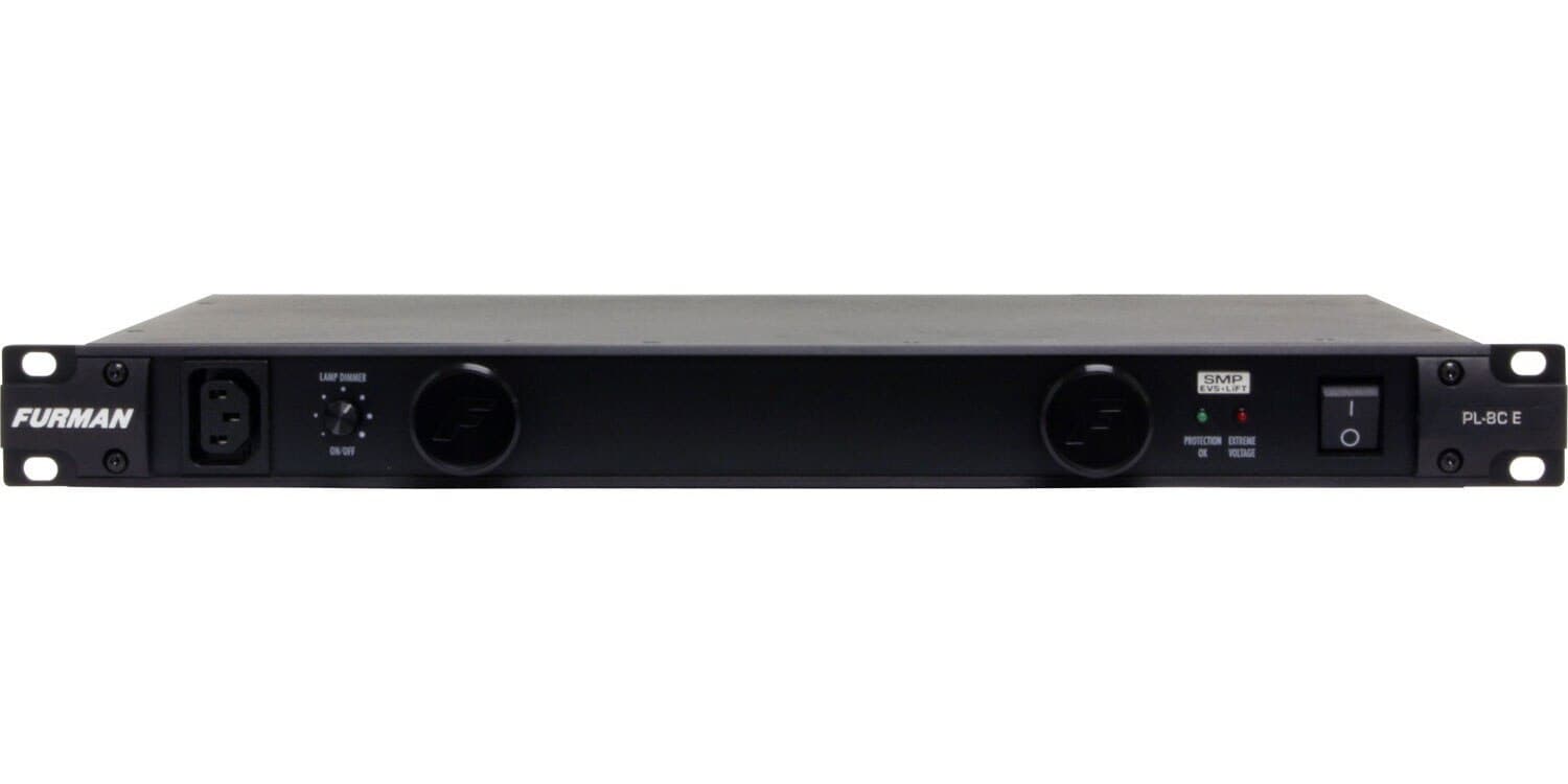 PL-8C E 10A Power Conditioner w/Lights, 230V